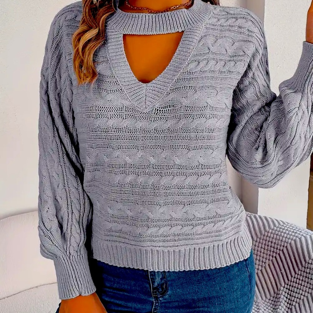 Grey sweater Medium